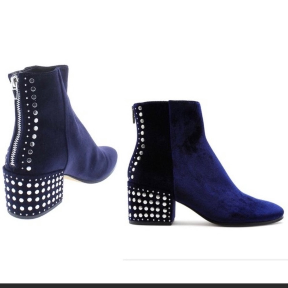 Dolce Vita Mazey Studded velvet boots